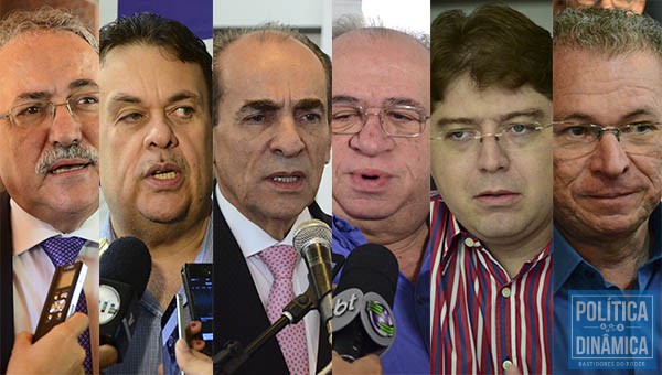 Deputados do Piauí irão votar pela cassação do deputado do PMDB (Foto: Montagem/PoliticaDinamica.com)