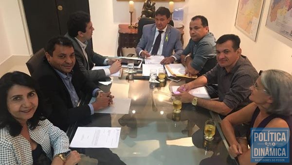 Evaldo Gomes garante apoio dos prefeitos do PTC a Wellington Dias (Foto:Ascom)