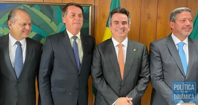 Barros, Bolsonaro, Nogueira e Lira. 
