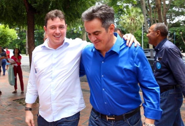 Prefeito Danilo Martins com o senador Ciro Nogueira (Foto: Reprodução/Instagram)