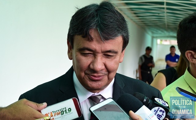 Governador tentou consertar fala de Rejane (Foto: Jailson Soares/PoliticaDinamica.com)