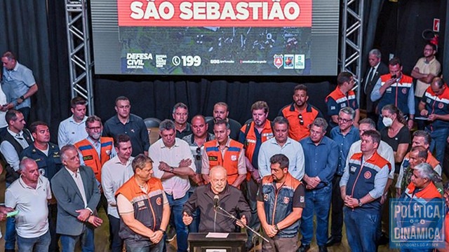 Governo Federal e do Estado de São Paulo participam de gabinete de crise montado na região (foto: ascom)