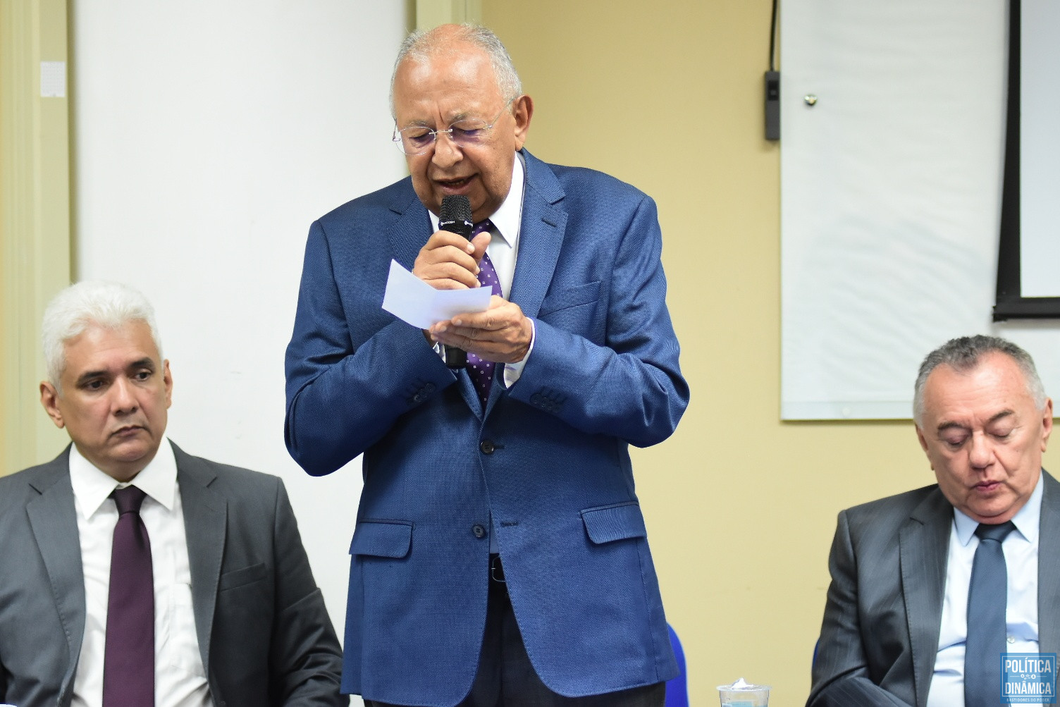 O prefeito de Teresina, Doutor Pessoa, durante evento no TCE-PI (foto: Jailson Soares | PD)