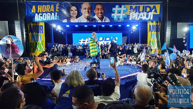 Sílvio disse ter ficado emocionado com quantidade de pessoas presentes na convenção (foto: Jailson Soares / PD)