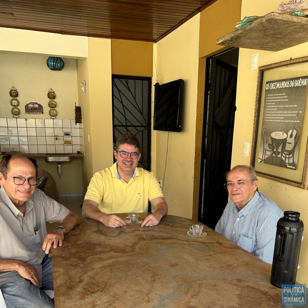 Da esquerda para a direita: Marco Antônio Ayres, Luciano Nunes e Silvio Mendes (foto: Reprodução | Instagram)