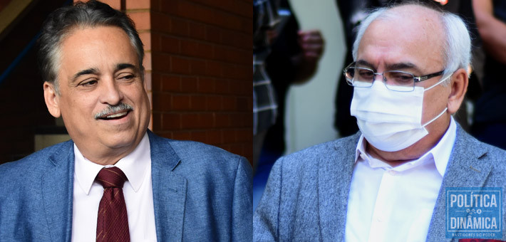 Robert x Adolfo: não foi por acaso que Nunes perdeu espaço, poder e influência na Prefeitura de Doutor Pessoa (fotos: Jailson Soares | PoliticaDinamica.com)