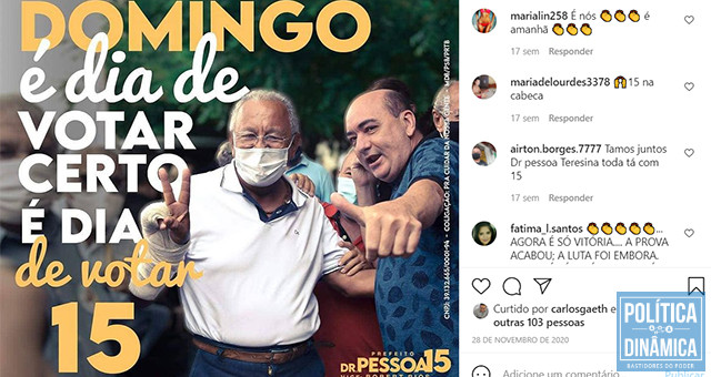 Pessoa era gente boa enquanto precisava de ajuda para ser eleito, depois disso, assumiu o Palácio da Cidade o verdadeiro político, bem diferente do personagem criado para a campanha (foto: Instagram)