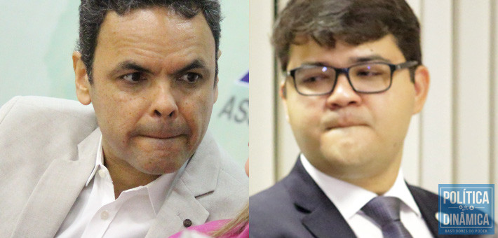 Gil e Chico: ambos estão querendo entrar no mesmo elevador para chegar num andar bem acima do que se encontram hoje na política; resta saber quem vai sair sorrindo de dentro dele (fotos: Jailson Soares | PoliticaDInamica.com)