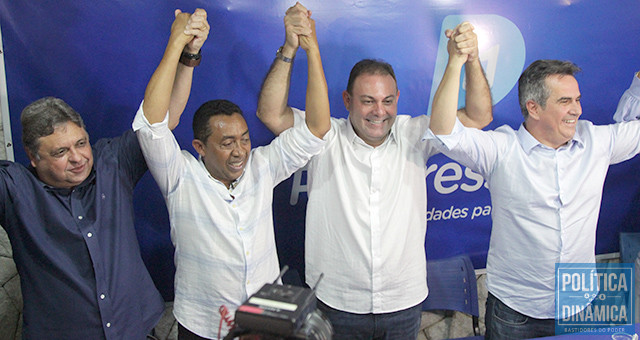 Num vacilo estratégico da campanha governista, Júlio Arcoverde (à esq.) e Ciro Nogueira (à dir.) costuraram o acordo que deu a Joel Rodrigues o suporte da campanha de Jeová Alencar em Teresina (foto: Jailson Soares | PD)