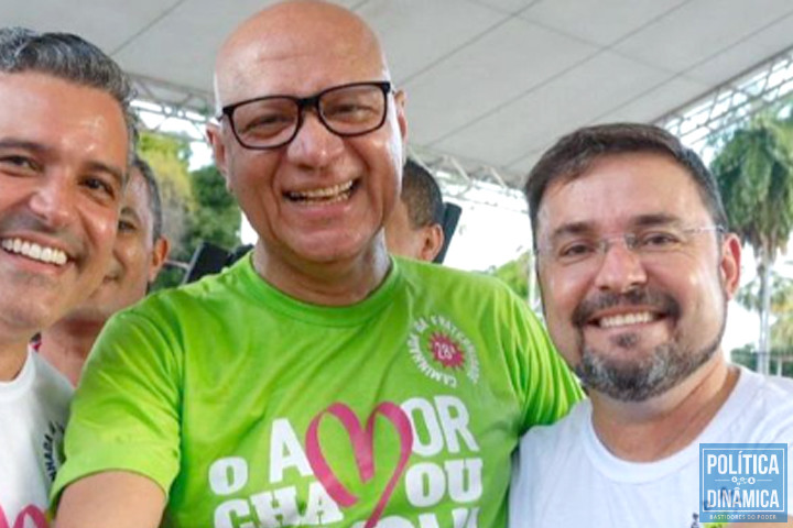 Com a desistência prematura de Dr. Vinícius, a disputa fica entre Franzé Silva e Fábio Novo (foto: reprodução)
