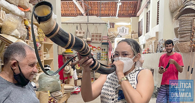 Mesmo filiada ao Republicanos, não vai desta vez que ela vai ser candidata; mas o berrante de Samara Conceição ainda toca alto dentro e fora da PMT (foto: Instagram)