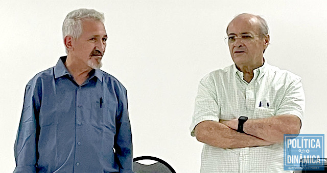 Mário Rogério e Sílvio Mendes: depois de sabotar candidatura própria do Cidadania, SÍlvio recebe o apoio do partido esvaziado na campanha de 2022 (foto: redes sociais)