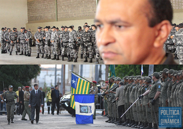 Nem os policiais estão seguros no Piauí, que lidera estatística de policiais assassinados em 2020 (fotos: Jailson Soares | PoliticaDinamica)