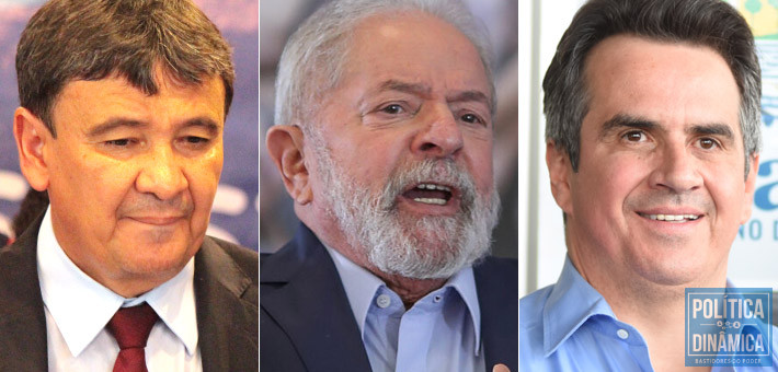 Ter Lula no cenário político pode ser um revés para Wellington e um estímulo para candidatura de Ciro Nogueira (fotos: Jailson Soares | PoliticaDinamica | FotosPublicas)