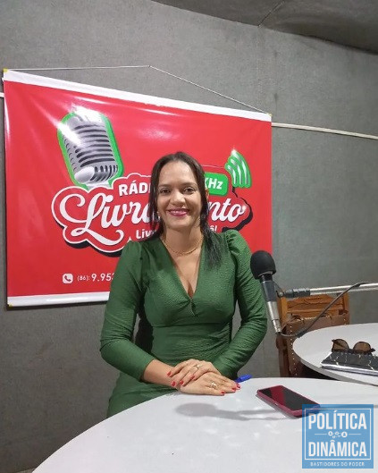 A empresária Andreia Ferreira na disputa pela Prefeitura de José de Freitas (Foto: Reprodução | Instagram)