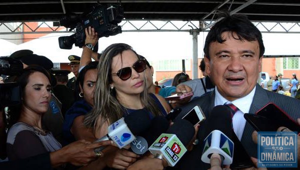 Wellington Dias falou da reunião com a presidente Dilma Rousseff e investimentos previstos para o Piauí. Foto: Jailson Soares/Política Dinâmica 