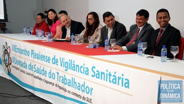 Governador Wellington Dias durante encontro de vigilância sanitária e saúde do trabalhador 