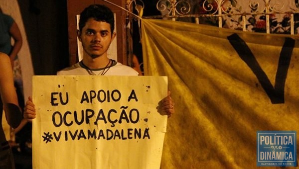 Luan é um dos estudantes à frente do movimento pela conservação do patrimônio. (Foto: Divulgação)