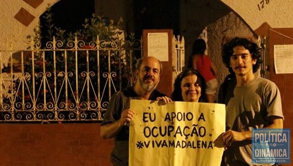 Jornalistas apoiam o movimento de preservação. 