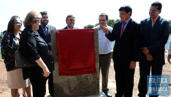 Descerramento da placa fundamental da nova sede do Ministerio Publico do Estado/ Foto: Jaílson Soares/ Politica Dinâmica  