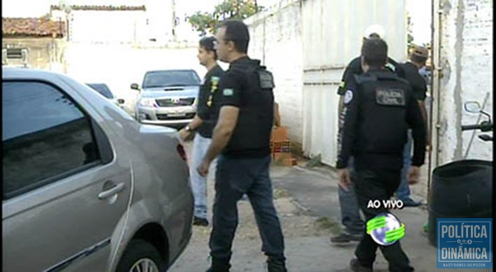 Policia desarticula associação criminosa formada por técnicos fazendários da SEFAZ e empresários/Fotos: TV Cidade Verde