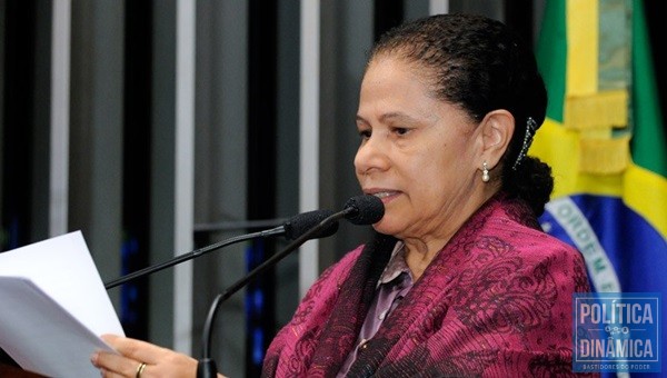 Regina critica também o setor de comunicação do Governo. (Foto: Divulgação / Senado)
