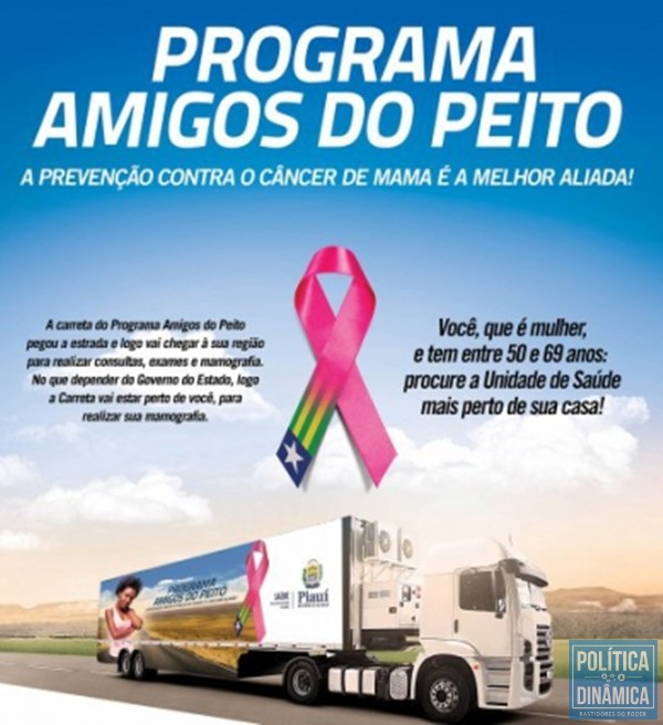  cartaz do programa Amigos do Peito(Foto: Divulgação /CCOM)