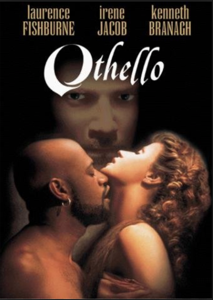 Cartaz do filme Otelo, da obra de William Shakespeare e direção de Kenneth Branagh (reprodução/internet)