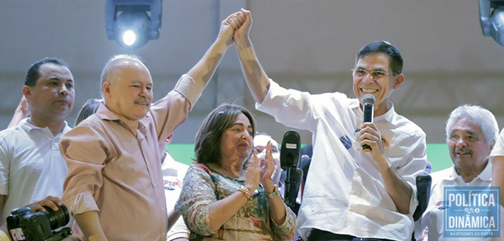 Amadeu Campos teve sua candidatura homologada e terá como vice Décio Solano, do PT (foto: Marcos Melo | PoliticaDinamica.com)