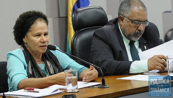 Regina Sousa denuncia mentores do impeachment (Foto: Ascom)