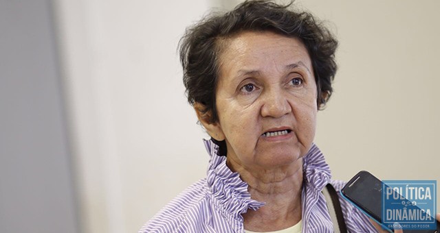 O discurso de Lourdes Melo contra o "golpe" também não lhe rendeu intenção de votos suficientes para superar nem 1% (foto: Wilson Filho | CidadeVerde.com)