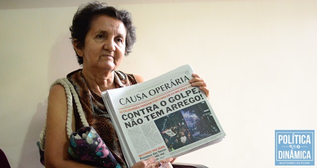 Lourdes Melo reafirma a luta ao lado dos trabalhadores. (Foto: Jailson Soares/PolíticaDinâmica.com)