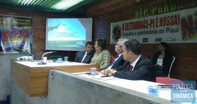 Audiência discutiu soluções para privatização da Eletrobras do Piauí. (Foto: Divulgação)