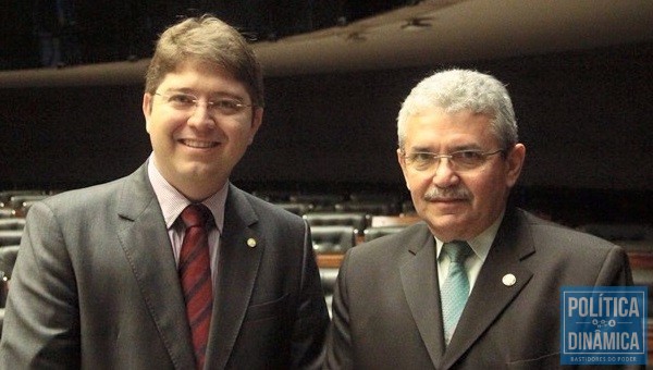 O vereador tem o apoio do deputado federal Rodrigo Martins para buscar se reeleger ao cargo na Câmara Municipal (Foto: Arquivo Pessoal) 
