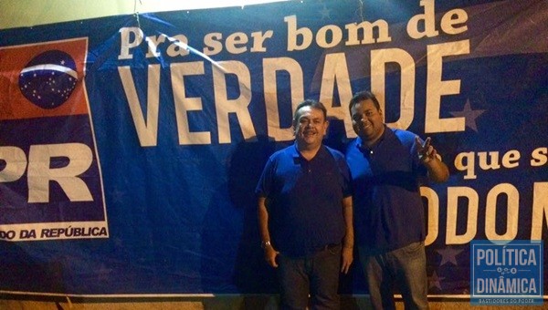 Silas Freire faz propaganda para o filho e aposta na eleição do herdeira na Câmara Federal (Foto: Arquivo Pessoal) 