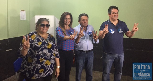 Gil Paraibano é apoiado pelo senador Ciro Nogueira e a deputada federal Iracema Portela. (Foto: ASCOM)