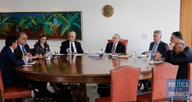 Governadores durante encontro em Brasília (Foto: Marcos Corrêa/PR)