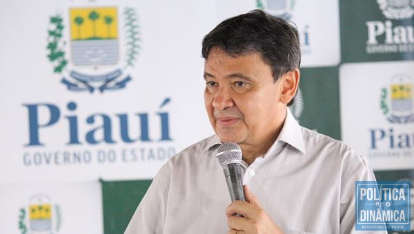 Governador Wellington Dias falou das dificuldades resultantes da queda de receitas (Foto:Marcos Melo/PoliticaDinamica.com)