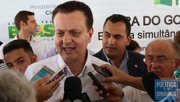 Gilberto Kassab participa de encontro de prefeitos do PSD em Teresina (Foto:Jailson Soares/PoliticaDinamica.,com)