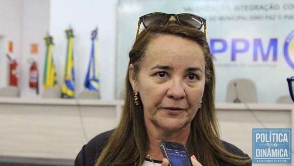 Prefeita de Santana do Piauí, Maria José, avalia que o desafio de administrar a cidade é maior após morte do prefeito eleito (Foto:Jailson Soares/PoliticaDinamica.com)
