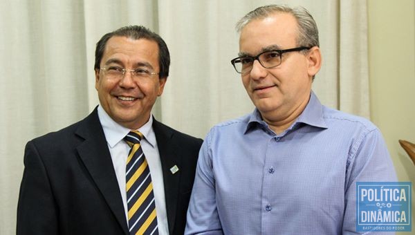 Vice-presidente da associação esteve reunido com o prefeito Firmino Filho (Foto:Jailson Soares/PoliticaDinamica.com0