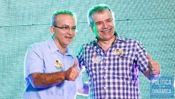A relação entre o prefeito Firmino e o ex-senador João Vicente está cada vez mais afinada (Foto:Jailson Soares/PoliticaDinamica.com)