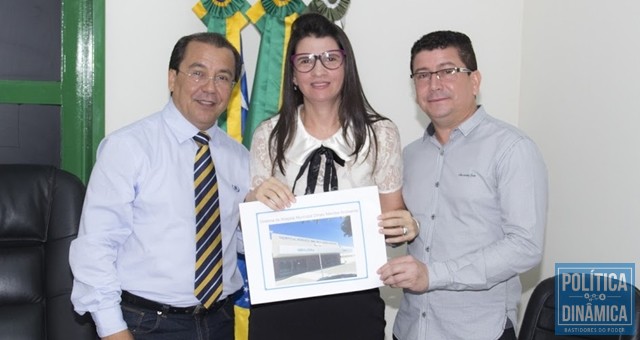 Jonas Moura na posse do novo secretariado (Foto: ASCOM)