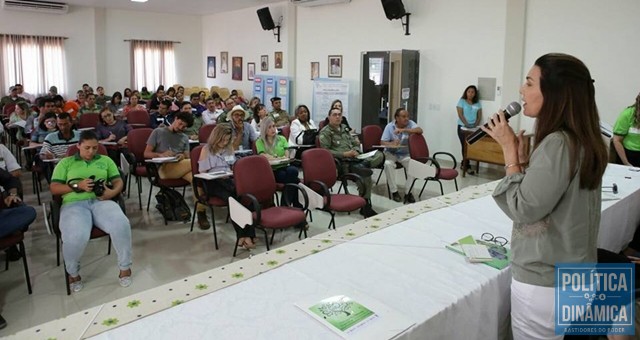 Vice-governadora discute estratégias para Segurança Pública do estado (Foto: ASCOM)