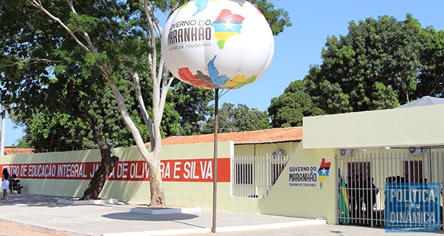 O Centro de Educação Integral Jacira de Oliveira e Silva chegou a ser interditado para uso antes de reforma e, agora, é modelo para o estado (foto: Ananda Oliveira | PoliticaDinamica.com)