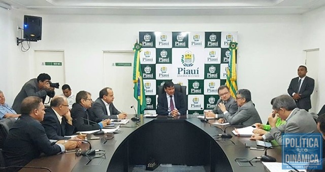 Governador discute plano de ação com gestores (Foto: ASCOM)