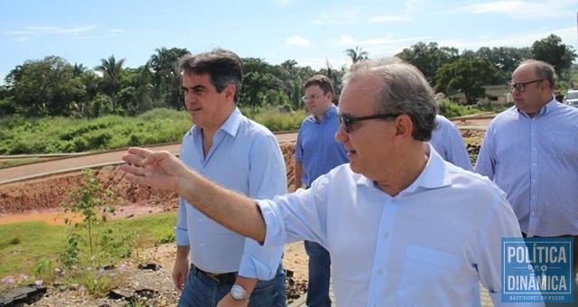 Ciro Nogueira acompanha Firmino Filho em visitas pela capital (Foto: ASCOM)