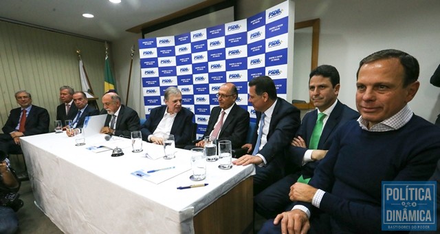 A cúpula do PSDB se reuniu ontem (12) em Brasília (Foto: Fabio Rodrigues Pozzebom/Agência Brasil)