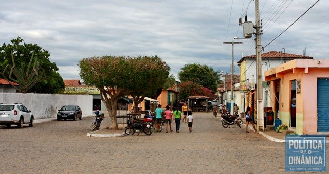 A cidade de Dom Inocêncio, no sertão do PI (Foto: Gustavo Almeida/PoliticaDinamica.com)