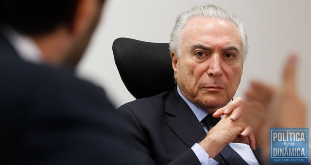 O presidente durante reunião em Brasília (Foto: Beto Barata/PR)